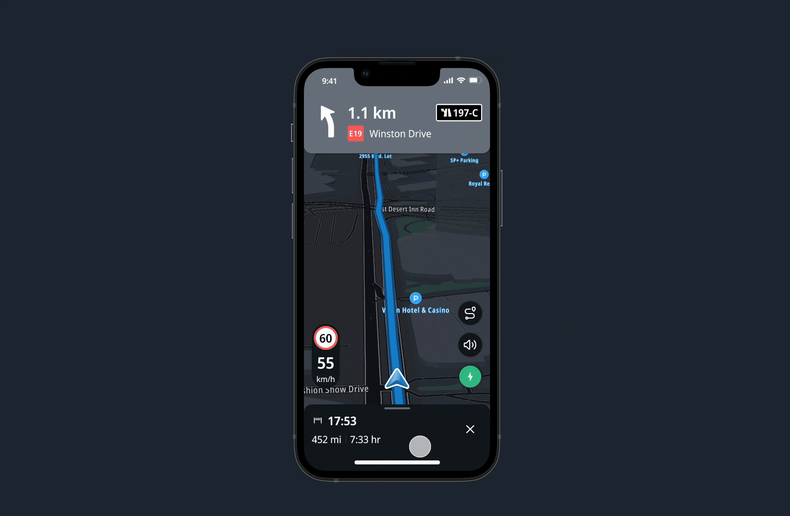 Screen recording demo of selecting charging speed, network, and services filters in the charger finder